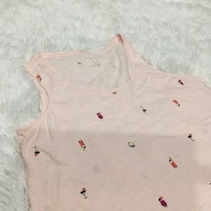 NWT A New Day “Drink” Tank Top